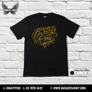 Baracks Army lettering Gold