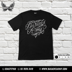 Baracks Army Lettering