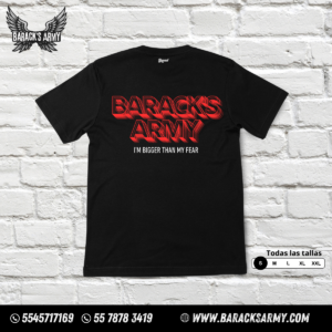 Baracks Army I am bigger than my fear